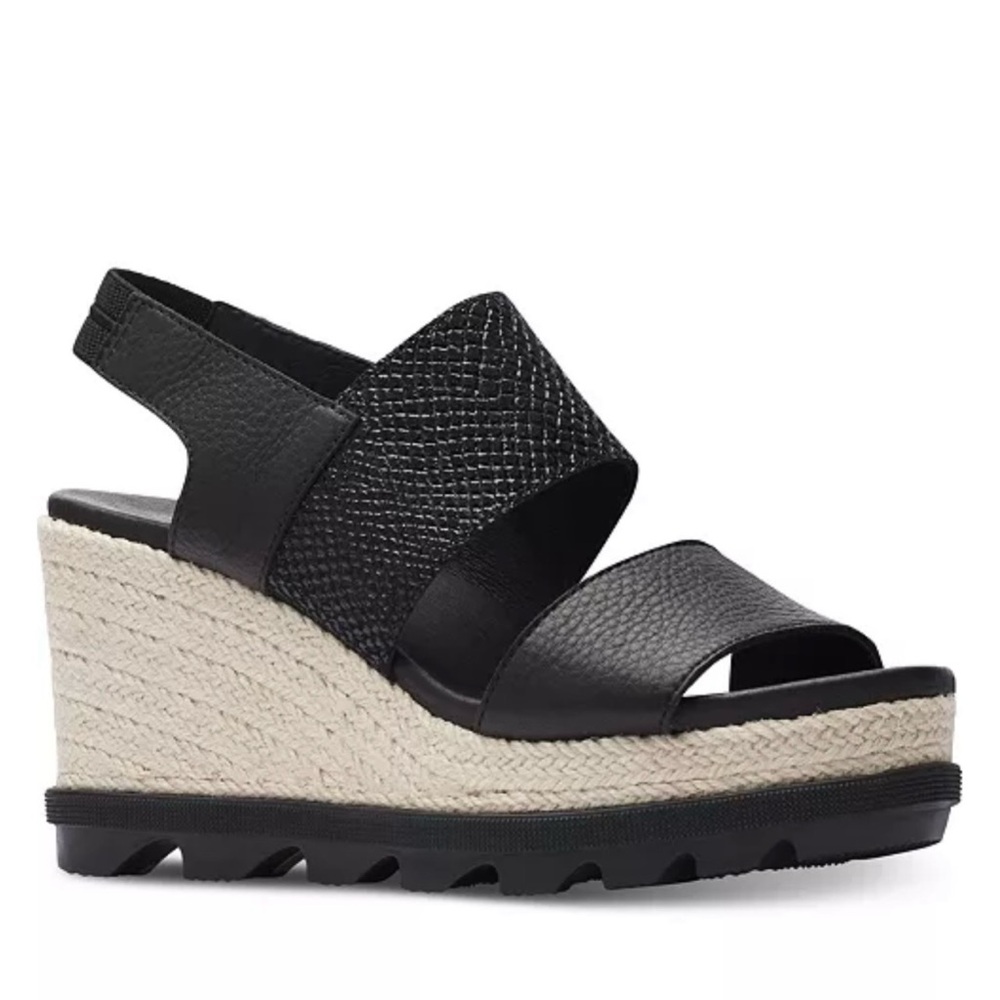 Sorel Joanie II Slingback Jute Black